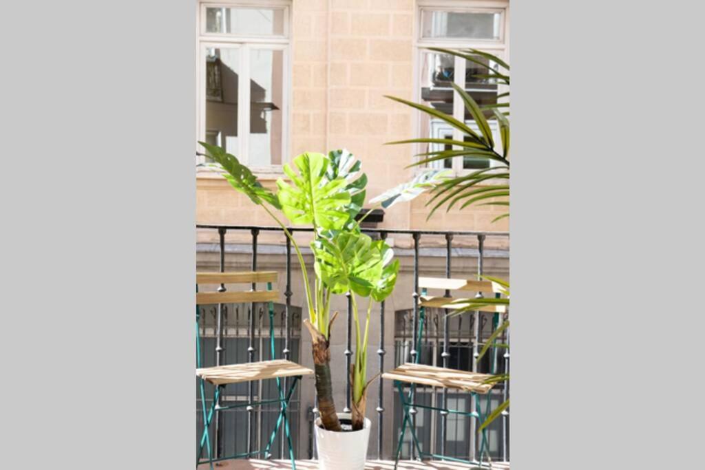 Luxury Apartment Puerta Del Sol City Center Gran Via With Ac Madrid Exteriör bild