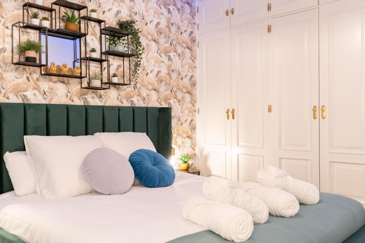 Luxury Apartment Puerta Del Sol City Center Gran Via With Ac Madrid Exteriör bild