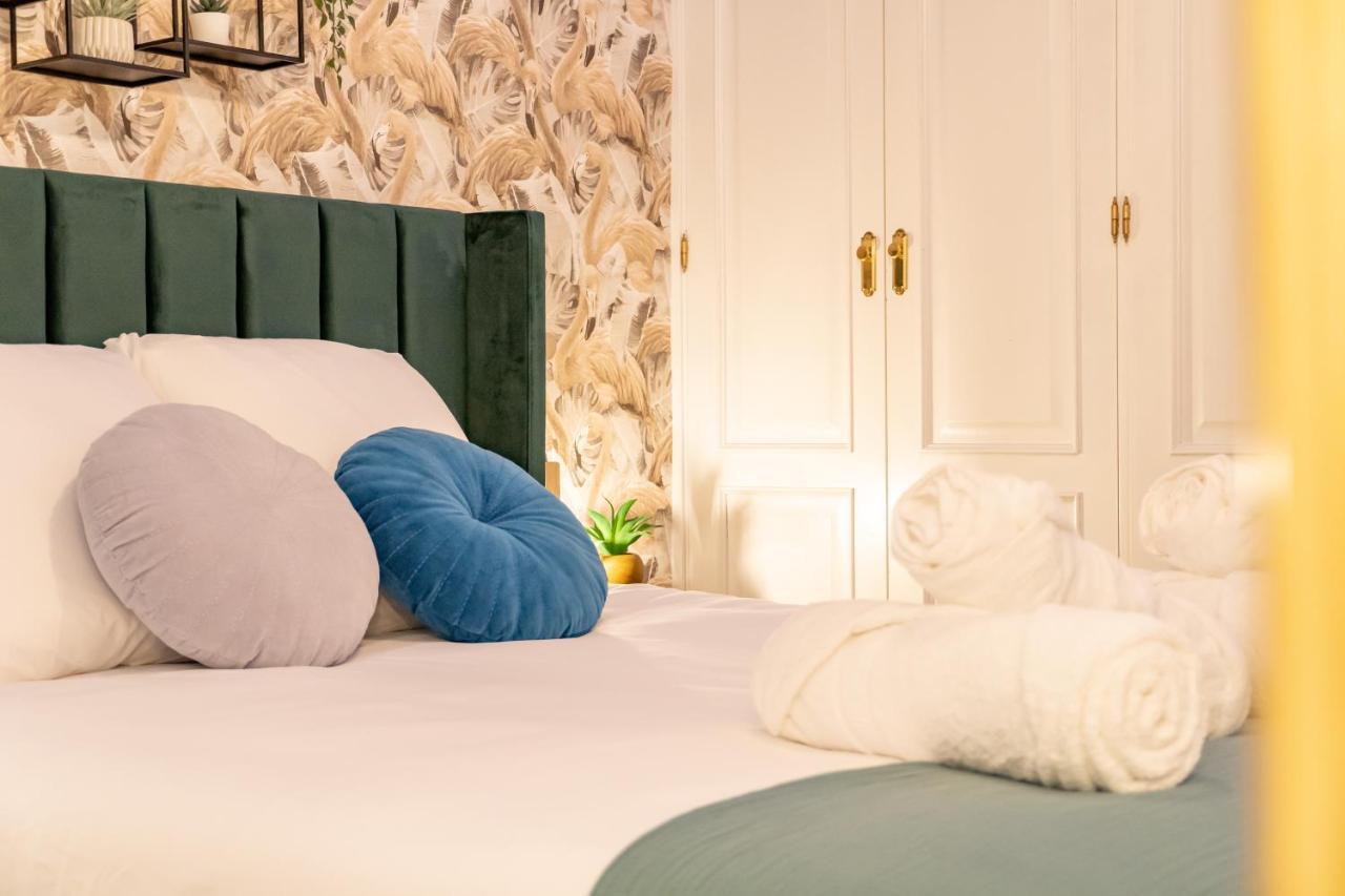 Luxury Apartment Puerta Del Sol City Center Gran Via With Ac Madrid Exteriör bild