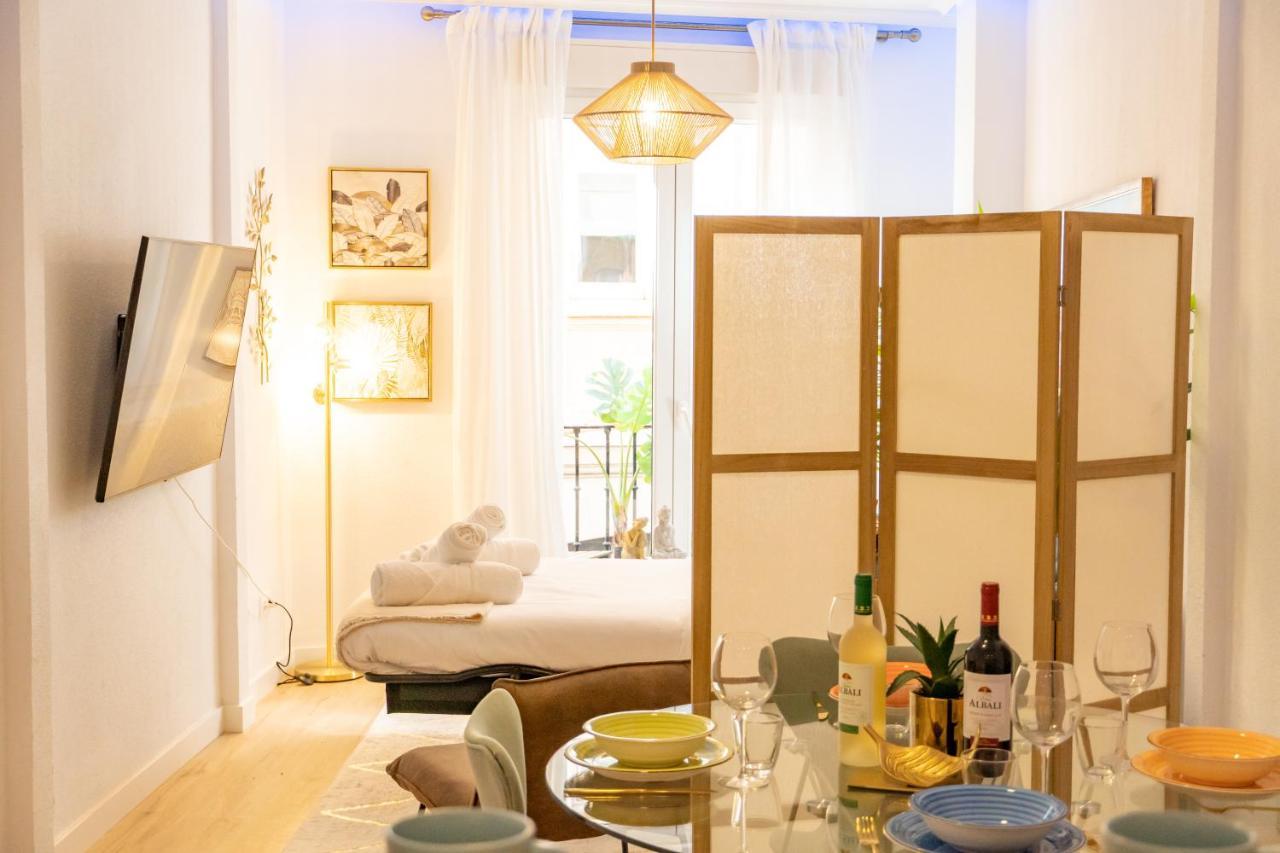 Luxury Apartment Puerta Del Sol City Center Gran Via With Ac Madrid Exteriör bild